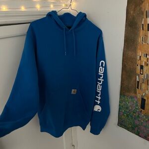 Carhartt Loose Fit Blue Sweatshirt